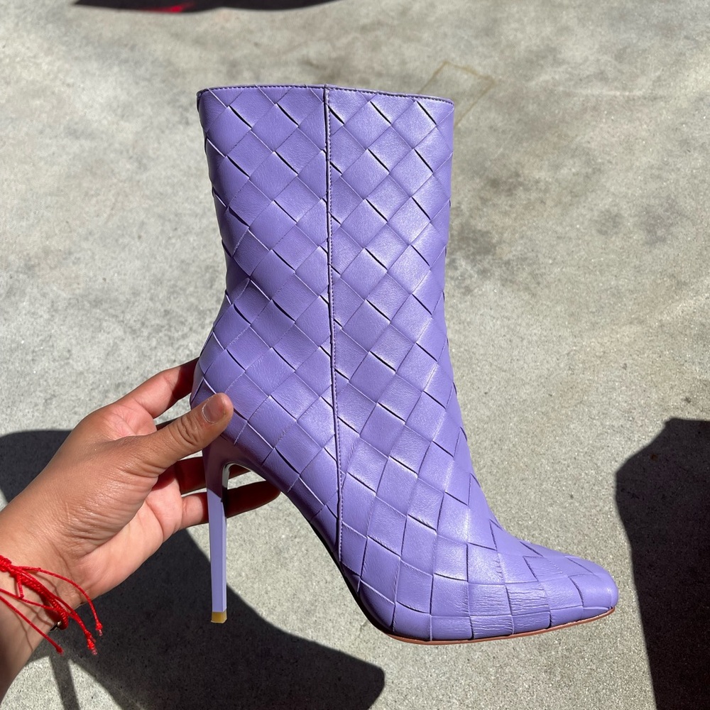 Simmi London Woven Booties unworn